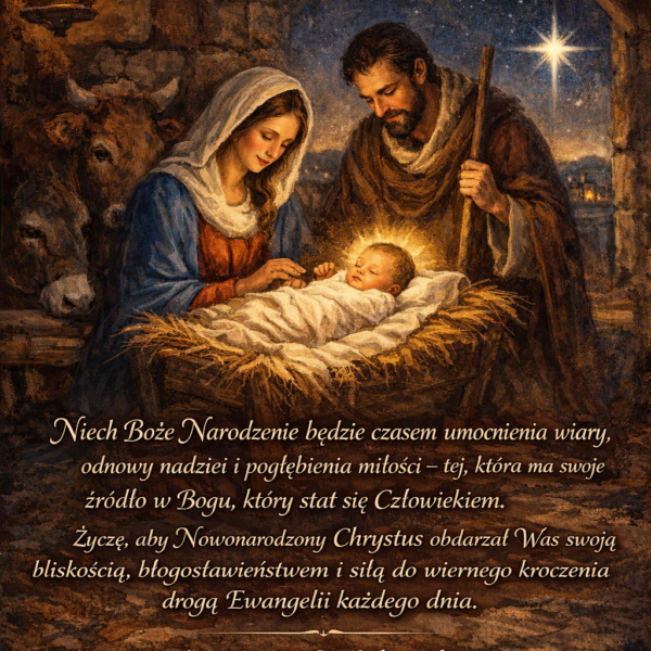 Życzenia Bożonarodzeniowe A.D. 2025