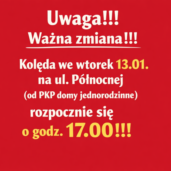Ważna informacja!!!